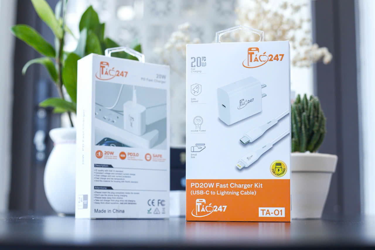 Bộ Sạc 20W Táo 247