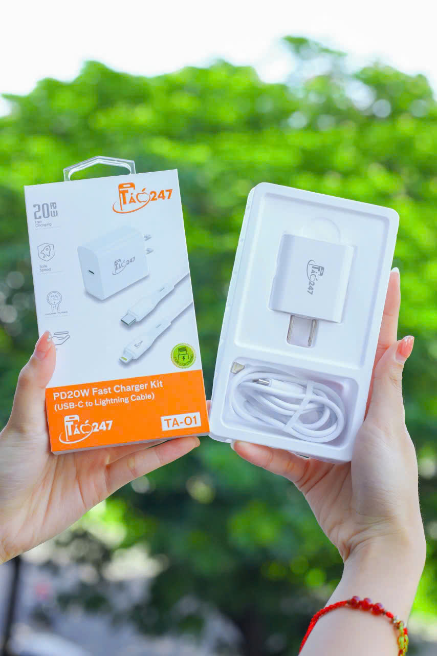 Bộ Sạc 20W Táo 247 - ảnh 3