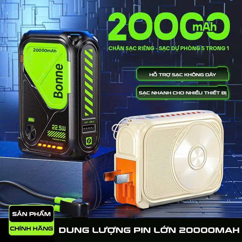 Sạc Dự Phòng BONNE BP08 - ảnh 2