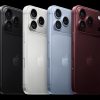 iPhone 18 Pro bốn màu Đen, Bạc, Băng Thanh và Đỏ Burgundy