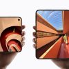 So sánh màn hình ngoài 5,4 inch và màn hình trong 7,6 inch của iPhone Duo