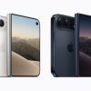 iPhone Duo hai phiên bản màu Trời Đêm và Trắng Ánh Sao đặt cạnh nhau